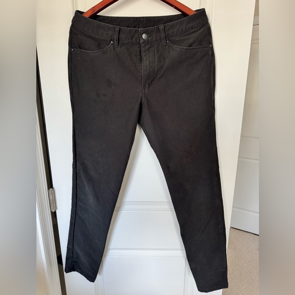 Lululemon ABC Pant Slim *Utilitech” Black 32 Pants - Picture 1 of 12